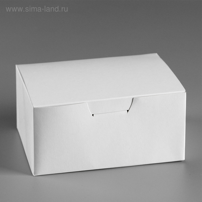 Коробка самосборная "Белый" 15 х 9,5 х 7 см - Фото 1