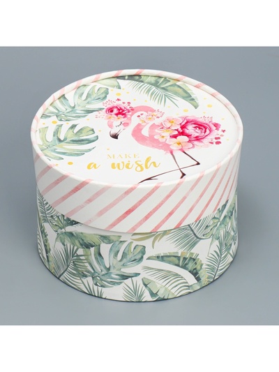 Коробка подарочная, упаковка, Make a wish, 12 х 8 см