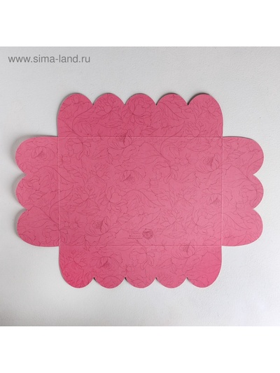 Коробка для печенья, кондитерская упаковка с пластиковой крышкой, Enjoy every moment, 20×30×8 см