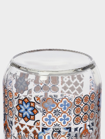 Банка для сыпучих «Мозаика», 425 мл, стекло