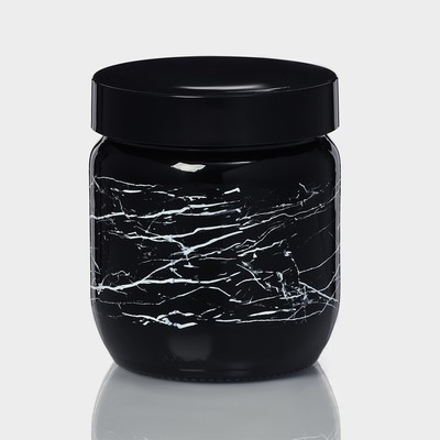 Банка для сыпучих «Марбл», 425 мл, стекло