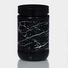 Банка для сыпучих «Марбл», 660 мл, стекло - Фото 1