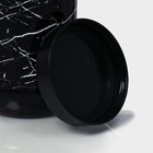 Банка для сыпучих «Марбл», 660 мл, стекло - Фото 4