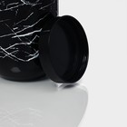 Банка для сыпучих «Марбл», 1 л, стекло - Фото 4