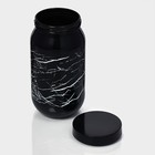 Банка для сыпучих «Марбл», 1 л, стекло - Фото 5