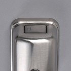 Диспенсер для антисептика/жидкого мыла «Практик», 500 мл, нержавеющая сталь - Фото 3