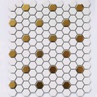 Мозаика керамическая Bonaparte Babylon Gold matt, 260 х 300 мм - фото 301388223