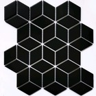 Мозаика керамическая Bonaparte Landa Black matt, 267,4 х 309 мм - фото 301388229