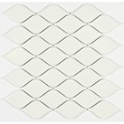 Мозаика керамическая Bonaparte Melany White glossy, 264 х 280 мм - фото 301388230