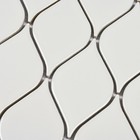 Мозаика керамическая Bonaparte Melany White glossy, 264 х 280 мм - Фото 3