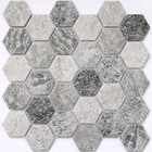 Мозаика керамическая Bonaparte Olmeto Grey, 282 х 271 мм - фото 301388233