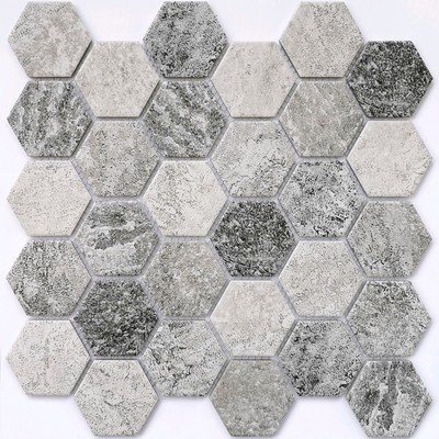 Мозаика керамическая Bonaparte Olmeto Grey, 282 х 271 мм