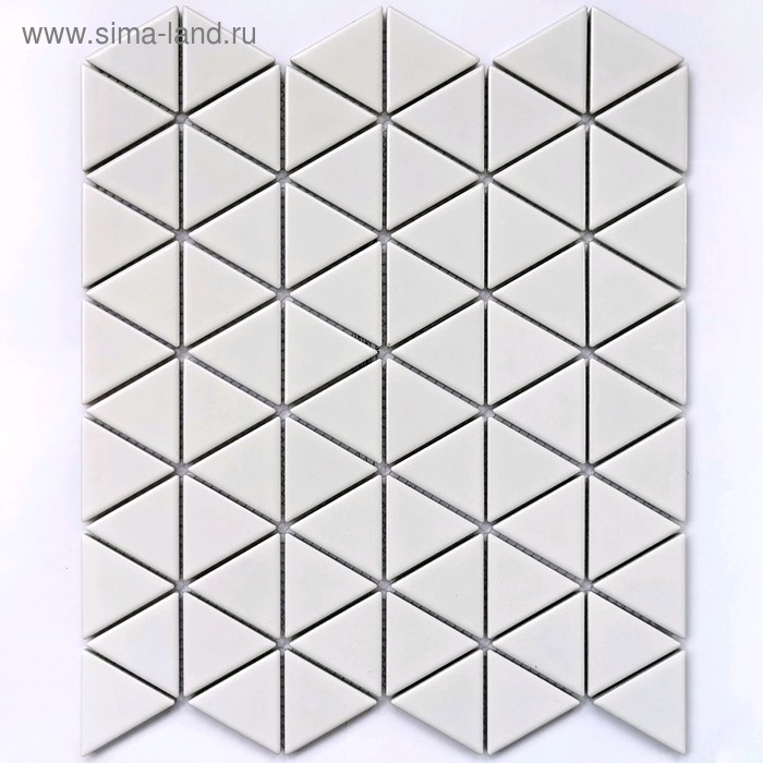 Мозаика керамическая Bonaparte Reno White matt, 252 х 291 мм - Фото 1
