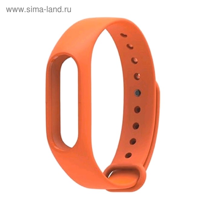 Ремешок для фитнес-браслета Xiaomi Mi Band 3/4, оранжевый - Фото 1