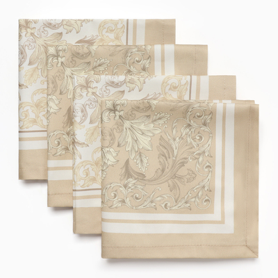 Набор салфеток «Этель. Классика», 40×40 см - 4 шт., 100% хлопок