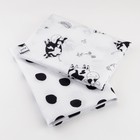 Набор муслиновых пеленок "Крошка Я" Happy cow 75*120 см - 2 шт, хлопок 100% 4935502