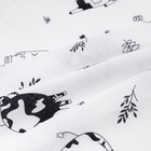 Набор муслиновых пеленок "Крошка Я" Happy cow 75*120 см - 2 шт, хлопок 100% 4935502