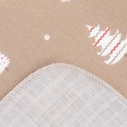 Набор муслиновых пеленок "Крошка Я" Let it snow 75*120 см - 2 шт, хлопок 100% - фото 27129432