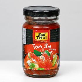 Соус «Паста Том Ям» REAL THAI на основе растительных масел, 125 г 5089144