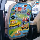 Незапинайка - защитная накидка на сиденье автомобиля с карманом «Транспорт», 67×47.5 см - Фото 4