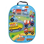 Незапинайка - защитная накидка на сиденье автомобиля с карманом «Транспорт», 67×47.5 см - Фото 3