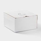 Чайная пара "Мати", чашка 280 мл, блюдце 13,5x1,5 см, ложка, цвет чёрный, набор для чаепития - фото 809271063