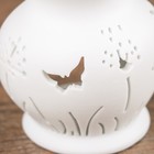 Аромалампа керамика "Бабочки на вазе" МИКС 9,5х7,5х7,5 см - Фото 6