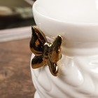 Аромалампа керамика "Золотая бабочка" 9х7,5х7,5 см - фото 6301822