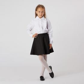 Блузка для девочки, цвет белый, рост 164 см