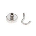 Магнит неодимовый Cartage с крючком для авто, d=25 мм, сцепление 10 кг - Фото 4