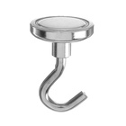 Магнит неодимовый Cartage с крючком для авто, d=32 мм, сцепление 17 кг - Фото 5