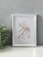 Фоторамка для фото 13×18 см «МИРАМ», пластик под серебро, (пластиковый экран) - Фото 7