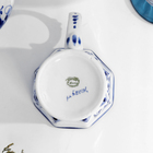 Кружка гжель «Столичная», бело-синий,керамика, 350 мл, - Фото 4