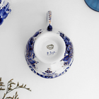 Чайная пара "Грация" , золото,  (Любимая Мама), 300 мл, гжель - фото 25315092