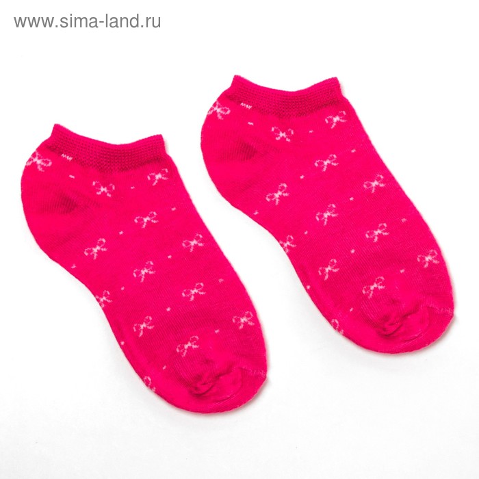Носки женские Mondo Caldo бантики, цвет микс, размер 36-39 - Фото 1