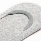 Носки невидимки женские, цвет серый, размер 36-40 - Фото 2