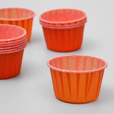 Форма для выпечки "Маффин", оранжевый, 5 х 4 см
