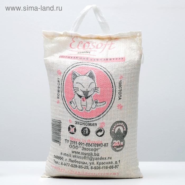 Наполнитель минеральный с добавлением силикагеля «Экософт-Комфорт», 20 л - Фото 1