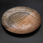 Тарелка подстановочная «Селена», d=33 см, цвет чёрный с золотом 4717943