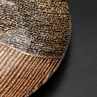 Тарелка подстановочная «Селена», d=33 см, цвет чёрный с золотом 4717943