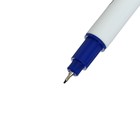 Ручка "Пиши-Стирай" капилярная deVENTE, 0,5 мм и 3 мм, белый корпус, чернила синие - Фото 4