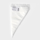 Набор кондитерских одноразовых мешков, 25 шт., 25 см, прозрачный - Фото 3