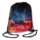 Мешок для обуви «Авто в огне» (мягкий полиэстер, плотность 210D) 42×34 см - Фото 2