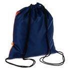 Мешок для обуви «Мяч в огне» (мягкий полиэстер, плотность 210D) 42×34 см - Фото 2