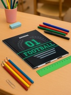 Дневник школьный для 1-11 классов, «Футбол. Эмблема», твёрдая обложка 7БЦ, глянцевая ламинация, 40 листов - Фото 2