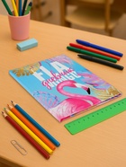 Дневник школьный для 1-11 классов, «Фламинго», твёрдая обложка 7БЦ, глянцевая ламинация, 40 листов - Фото 2