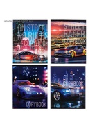 Тетрадь 48 листов в клетку, Calligrata Street racing, МИКС - Фото 3