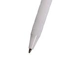 Ручка шариковая, автоматическая "Лого", корпус белый, стержень синий - Фото 3