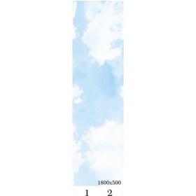 Панель потолочная PANDA Небо добор 4121 (упаковка 4 шт.), 1,8х0,25 м