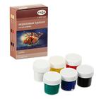 Краска акриловая, набор 6 цветов × 20 мл, Гамма «Хобби», морозостойкая, глянцевая - Фото 5